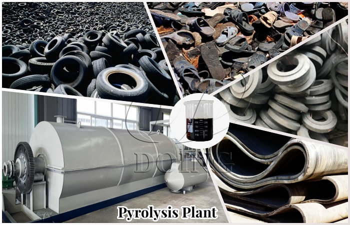  Used Tire Pyrolysis Device
