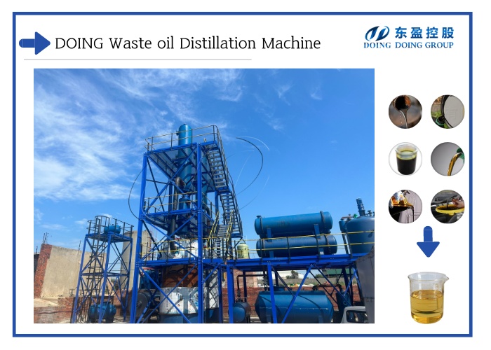  Pyrolysis oil distillation equipment