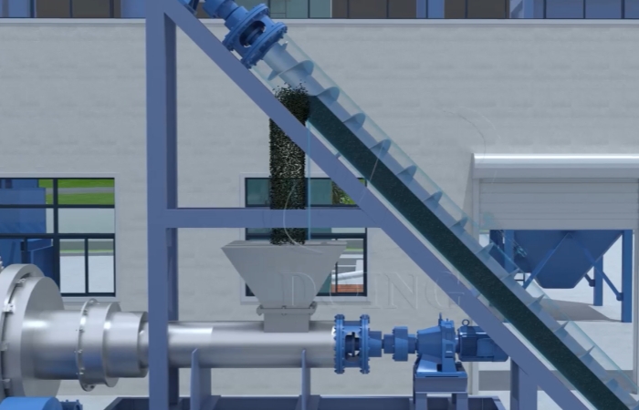 DOING fully continuous pyrolysis machine