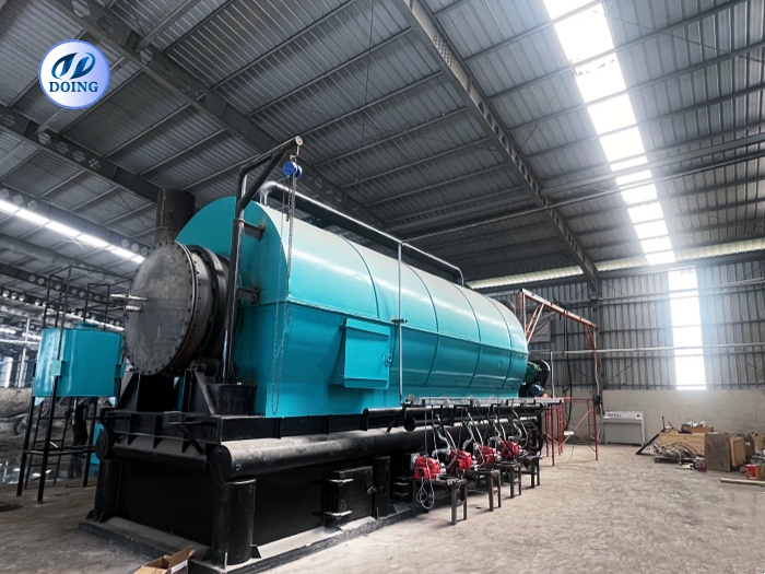 waste pyrolysis plant 