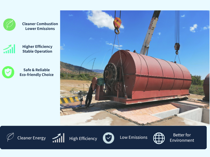 waste pyrolysis machine