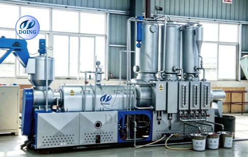 Indonesian Customer Orders 2.5TPD Fully Continuous Plastic Pyrolysis Plant with Gasoline-Diesel Separation