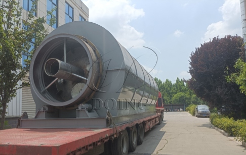 15TPD Stainless Steel Oil Sludge Pyrolysis Plant Shipped to Mexican Client