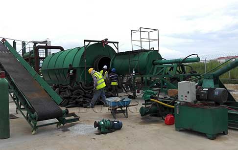 To install pyrolysis machines for Panama customers