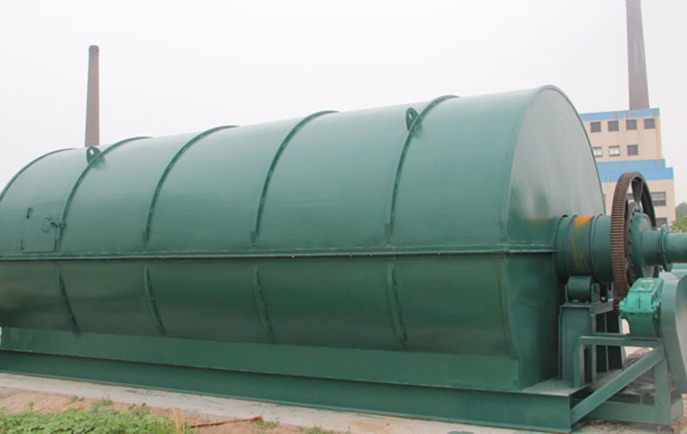 A.	Waste tyre pyrolysis to oil machine
