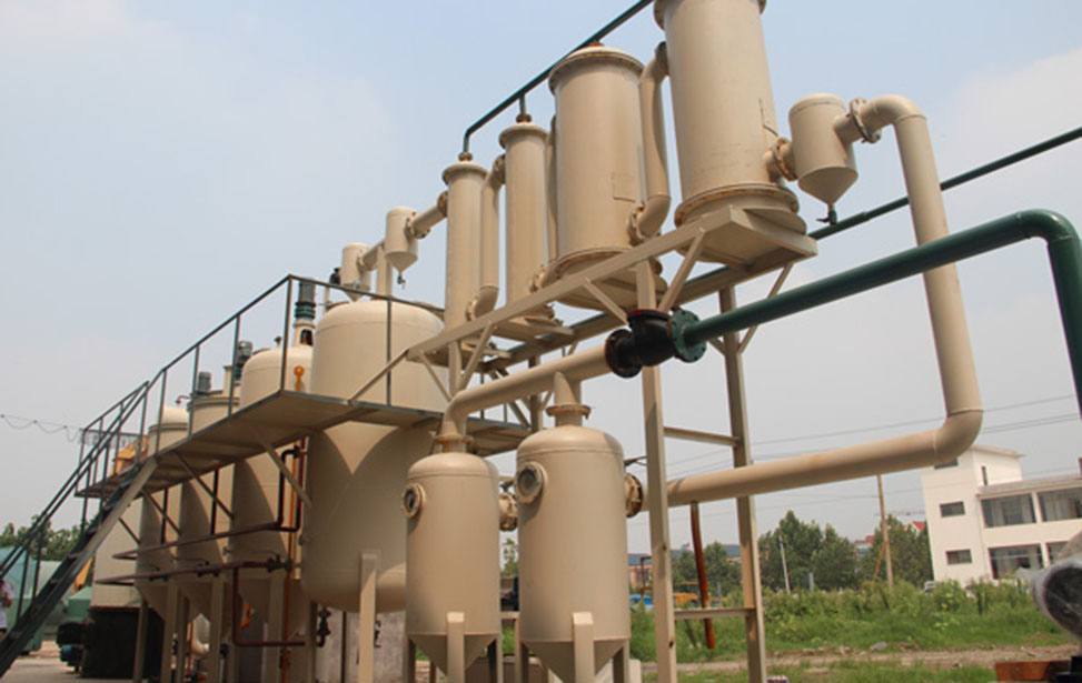 oil distillation plant