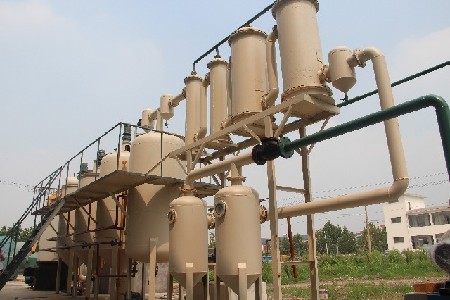 waste engine oil distillation machine