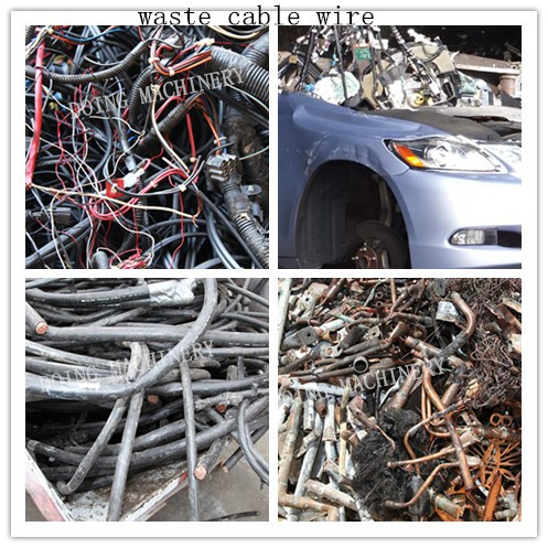 scrap copper cable wire recycling machine 