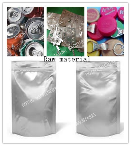 aluminum recycling machery