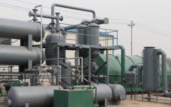   Installation plastic to oil pyrolysis machine for Jamaica customers