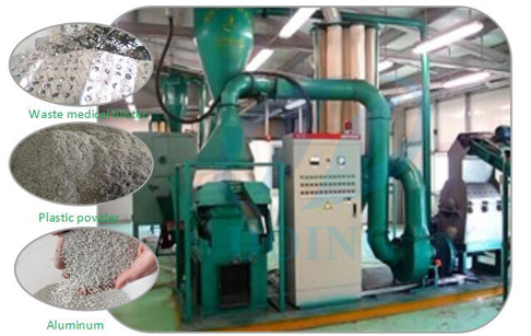 aluminum recycling machinery