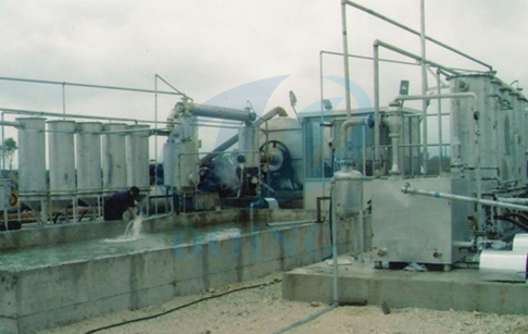 used tire pyrolysis plant