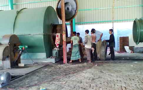 waste tyre pyrolysis plant