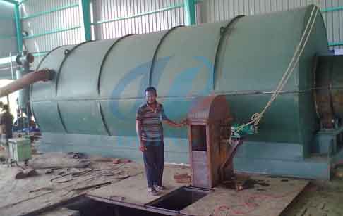 waste plastic pyrolysis plant