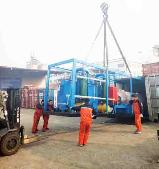 small unit pyrolysis plant