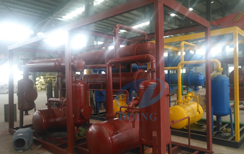 waste tyre pyrolysis plant