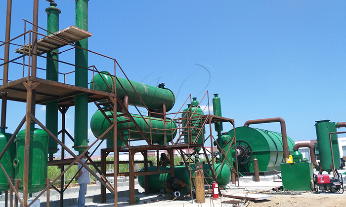 oil sludge treatment plant