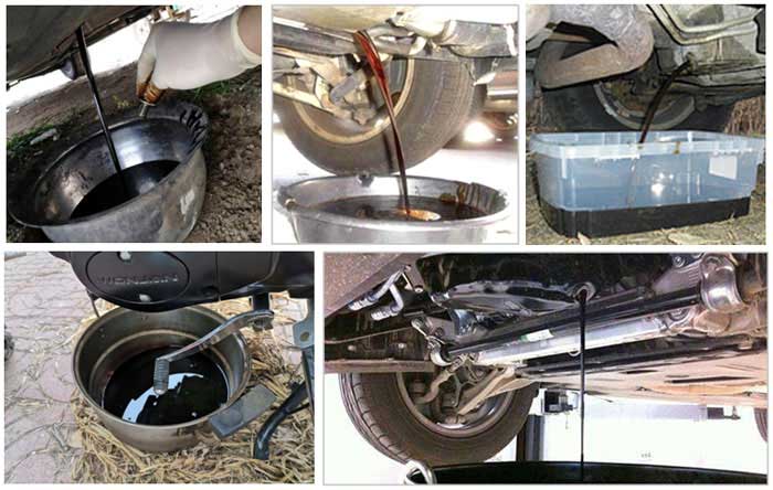 used engine oil to diesel plant raw materials