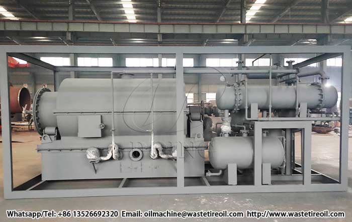 small scale waste plastic pyrolysis plant