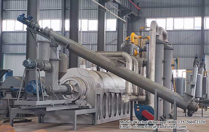 continuous tyre to oil plant