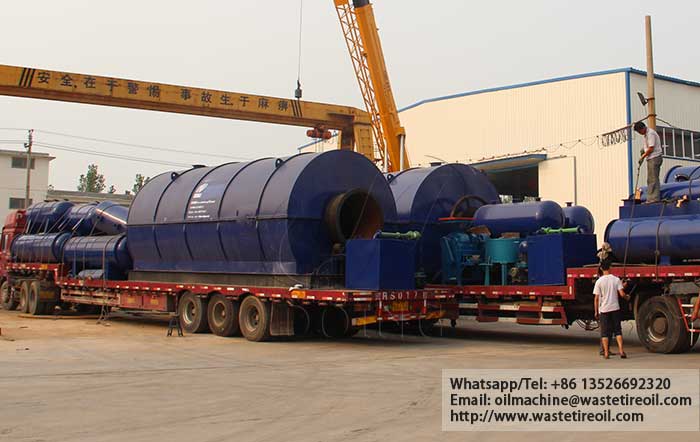 waste tire pyrolysis plant price