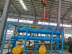 100Kg waste plastic pyrolysis plant delivered to Rio, Brazil
