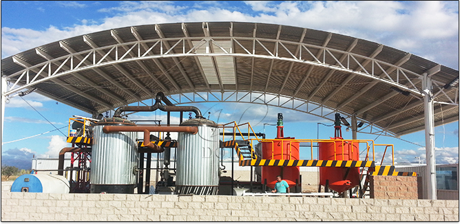 Cost-effective Waste Oil to Diesel Plant