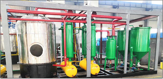Free Installation Waste Oil to Diesel Plant