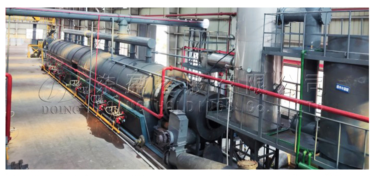 waste plastic pyrolysis plant