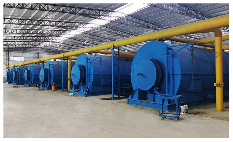 waste plastic pyrolysis plant